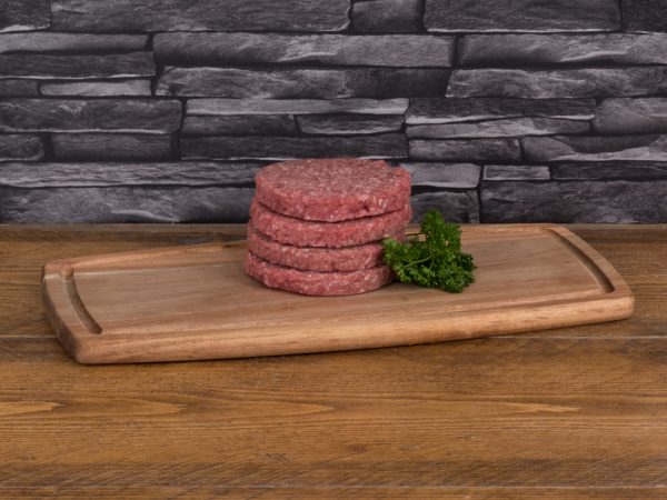 Hand Pressed Quarter Pounder Beef Burgers (Single)